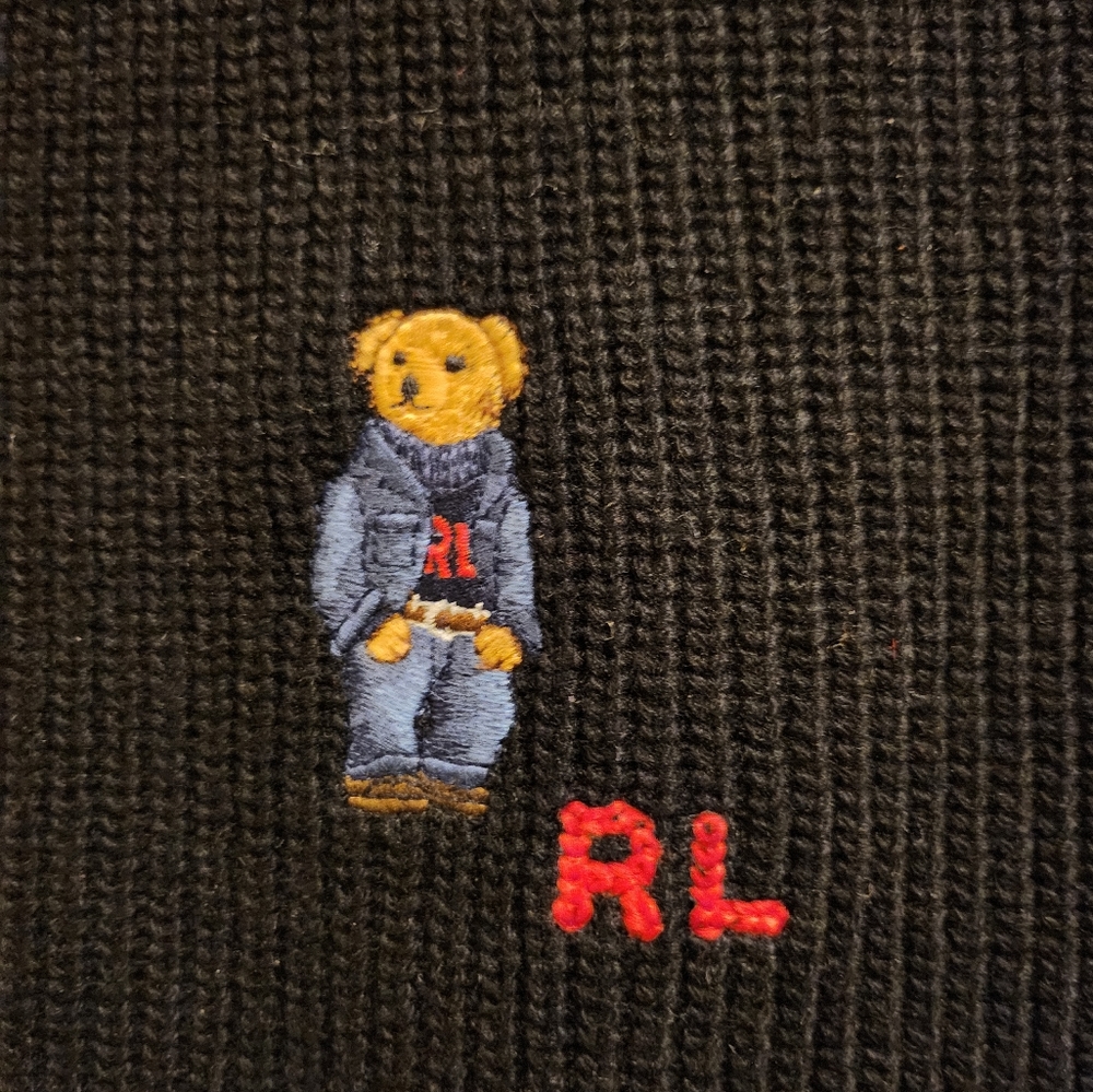 Polo Ralph Lauren Pony Embroidered Knit Scarf